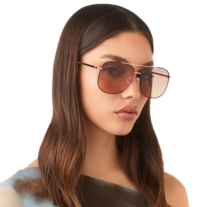 Lentes de Sol Hawkers Swag HSWA24BKM0 Rosado Degrade Unisex Talla 60mm 7