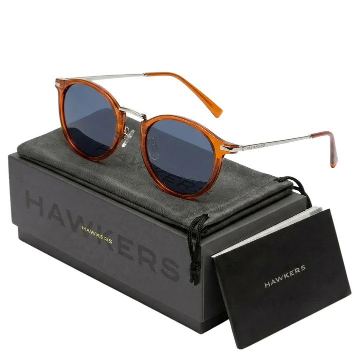 Lentes de Sol Hawkers DEALER HDEA22OLT0 Marron Semitransparente Unisex Talla 49mm 1