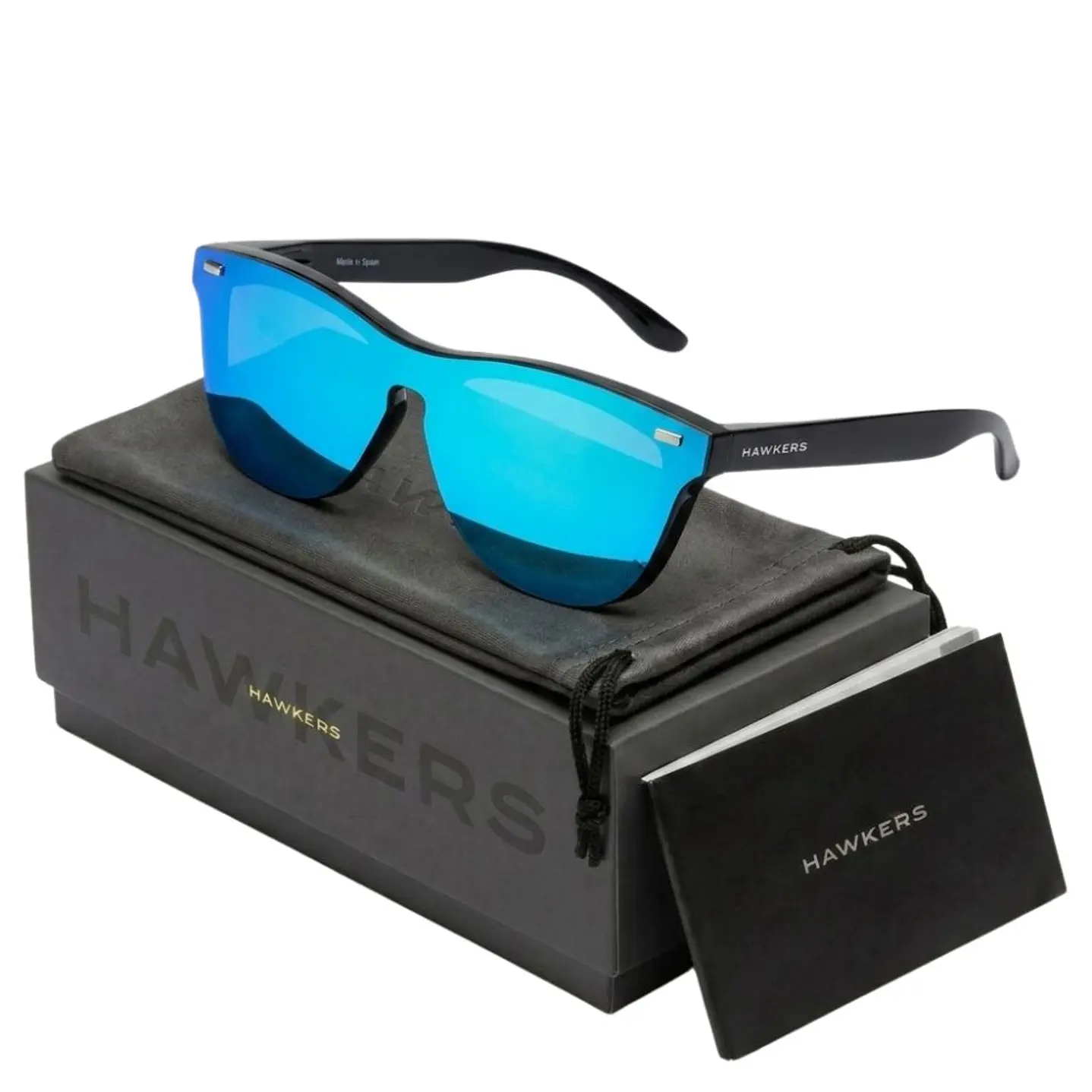 Lentes de Sol Hawkers ONE VENM RAW HOVR22BLT0 Azul Espejado Unisex Talla 53mm 1