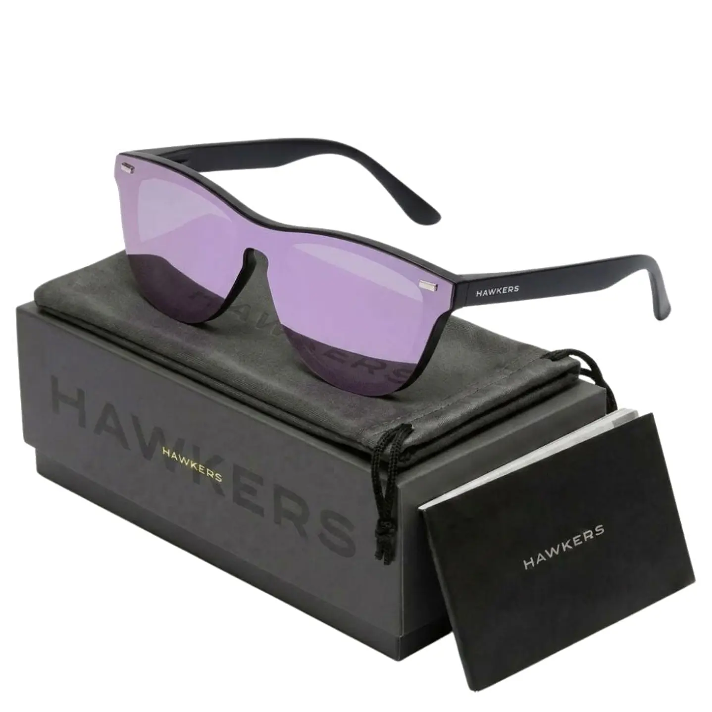 Lentes de Sol Hawkers ONE VENM RAW HOVR22BPT0 Morado Espejado Unisex Talla 53mm 1