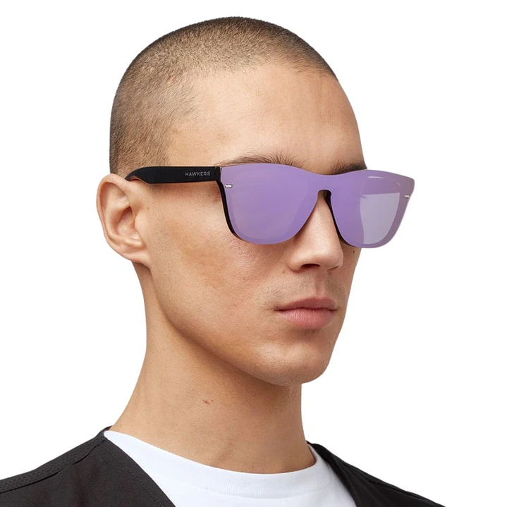 Lentes de Sol Hawkers ONE VENM RAW HOVR22BPT0 Morado Espejado Unisex Talla 53mm 7