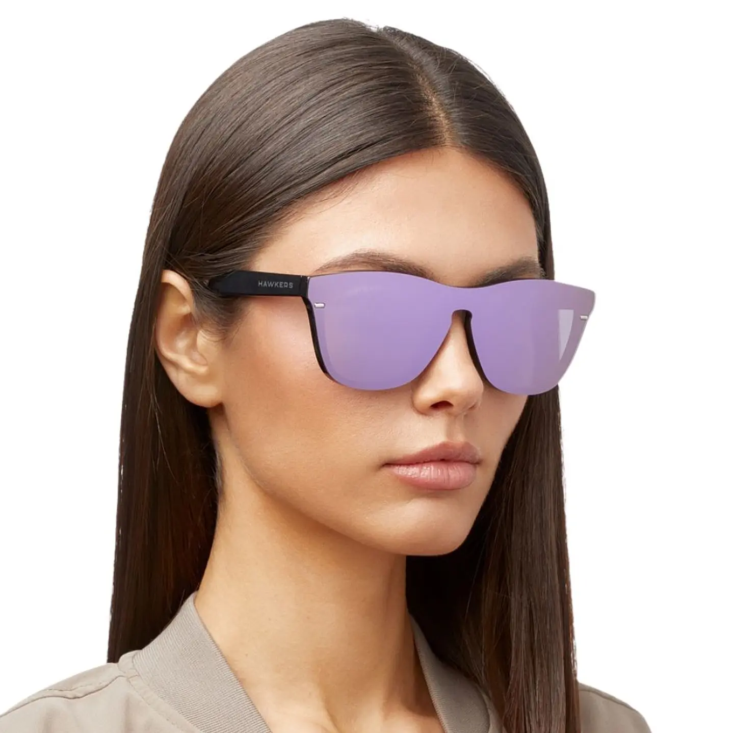 Lentes de Sol Hawkers ONE VENM RAW HOVR22BPT0 Morado Espejado Unisex Talla 53mm 8