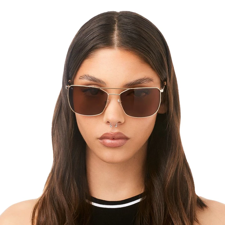 Lentes de Sol Polarizado Hawkers SENSE HSEN23DWMP Marron Unisex Talla 59mm 8