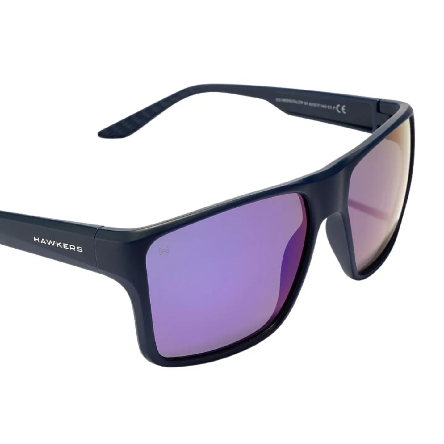 Lentes de Sol Polarizado Hawkers EDGE XL HEDG23LLTP Azul Espejado Unisex Talla 62mm 5