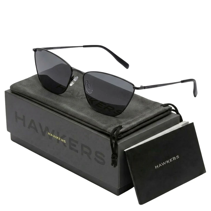 Lentes de Sol Polarizado Hawkers FRESH HFRE23BBMP Negro Unisex Talla 62mm 1