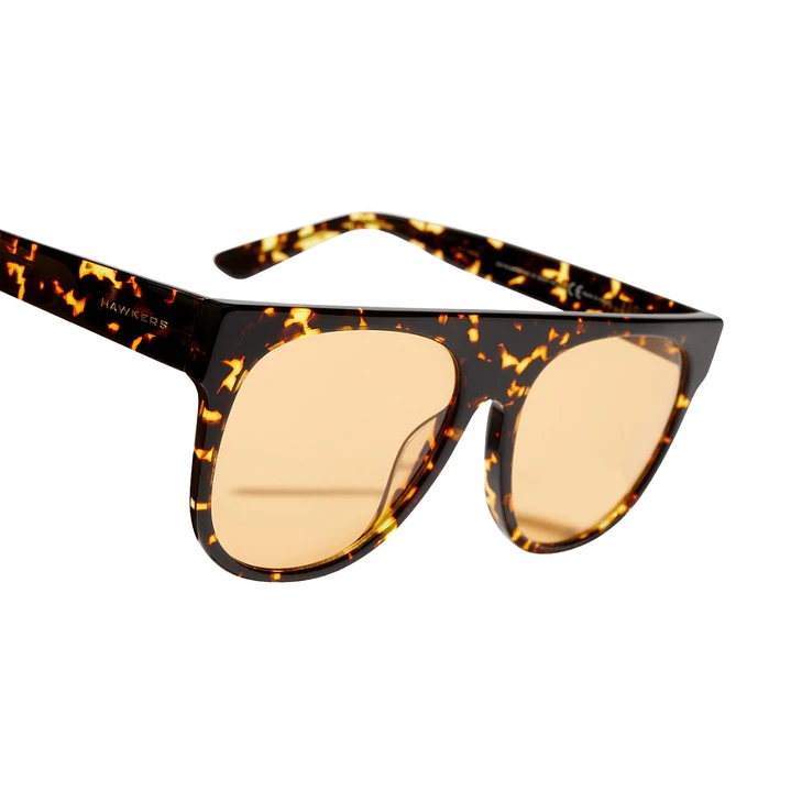 Lentes de Sol Hawkers La Noire - Paula Echevarria HLAN23CYXE Amarillo Carey Unisex Talla 55mm 6