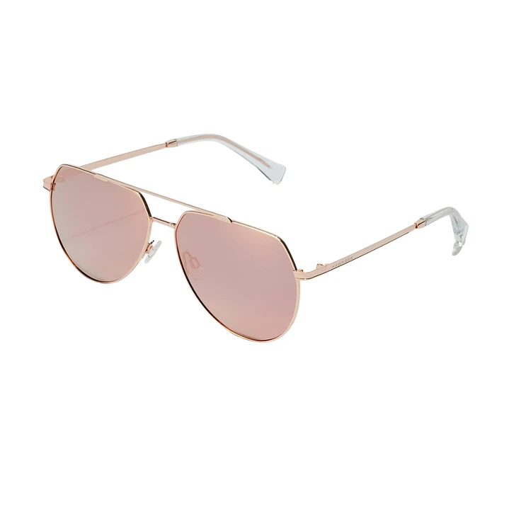 Lentes de Sol Hawkers Shadow HSHA22KKMP Oro Rosa Espejado Unisex Talla 60mm 2