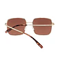 Lentes de Sol Hawkers Royal Flush HRFL22DWMP Marron Degrade Unisex Talla 55mm - Miniatura 4