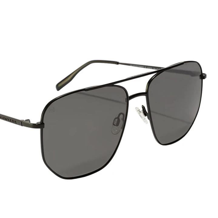 Lentes de Sol Polarizado Hawkers CAD HCAD23BBMP Negro Unisex Talla 57mm 5
