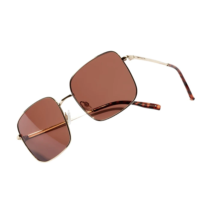 Lentes de Sol Hawkers Royal Flush HRFL22DWMP Marron Degrade Unisex Talla 55mm 6