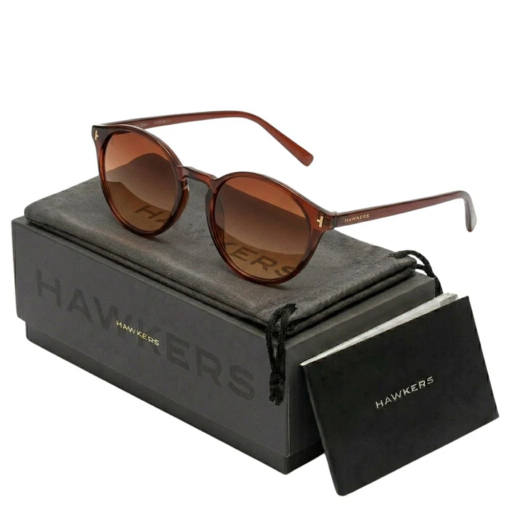 Lentes de Sol Hawkers SALT HSAL23WWT0 Marron Degrade Unisex Talla 53mm 1