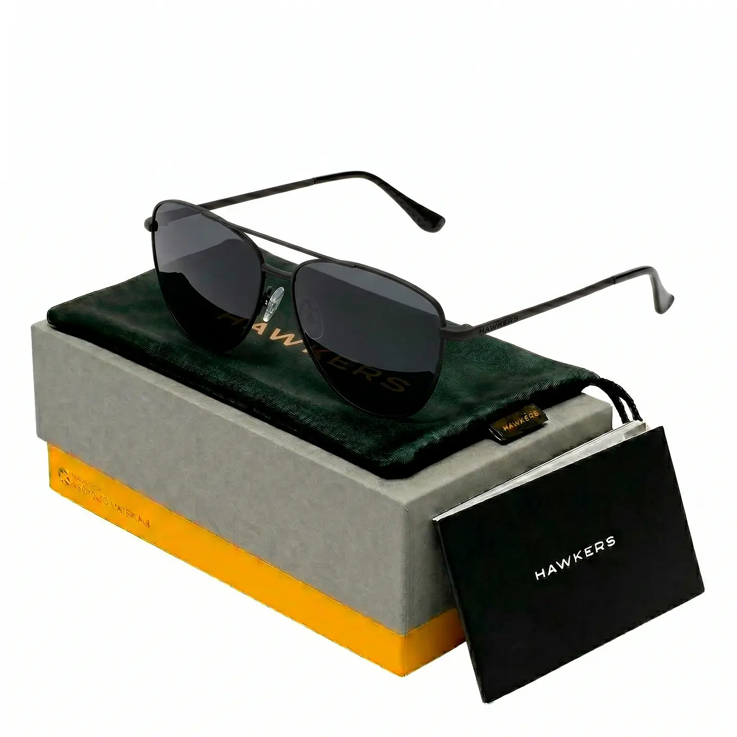 Lentes de Sol Hawkers Lax HLAX22BBMP Negro Unisex Talla 57mm 1