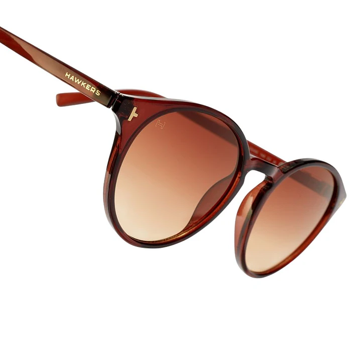 Lentes de Sol Hawkers SALT HSAL23WWT0 Marron Degrade Unisex Talla 53mm 5