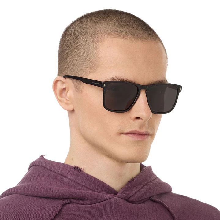 Lentes de Sol Polarizado Hawkers DUST HDUS23BBTP Negro Unisex Talla 56mm 7