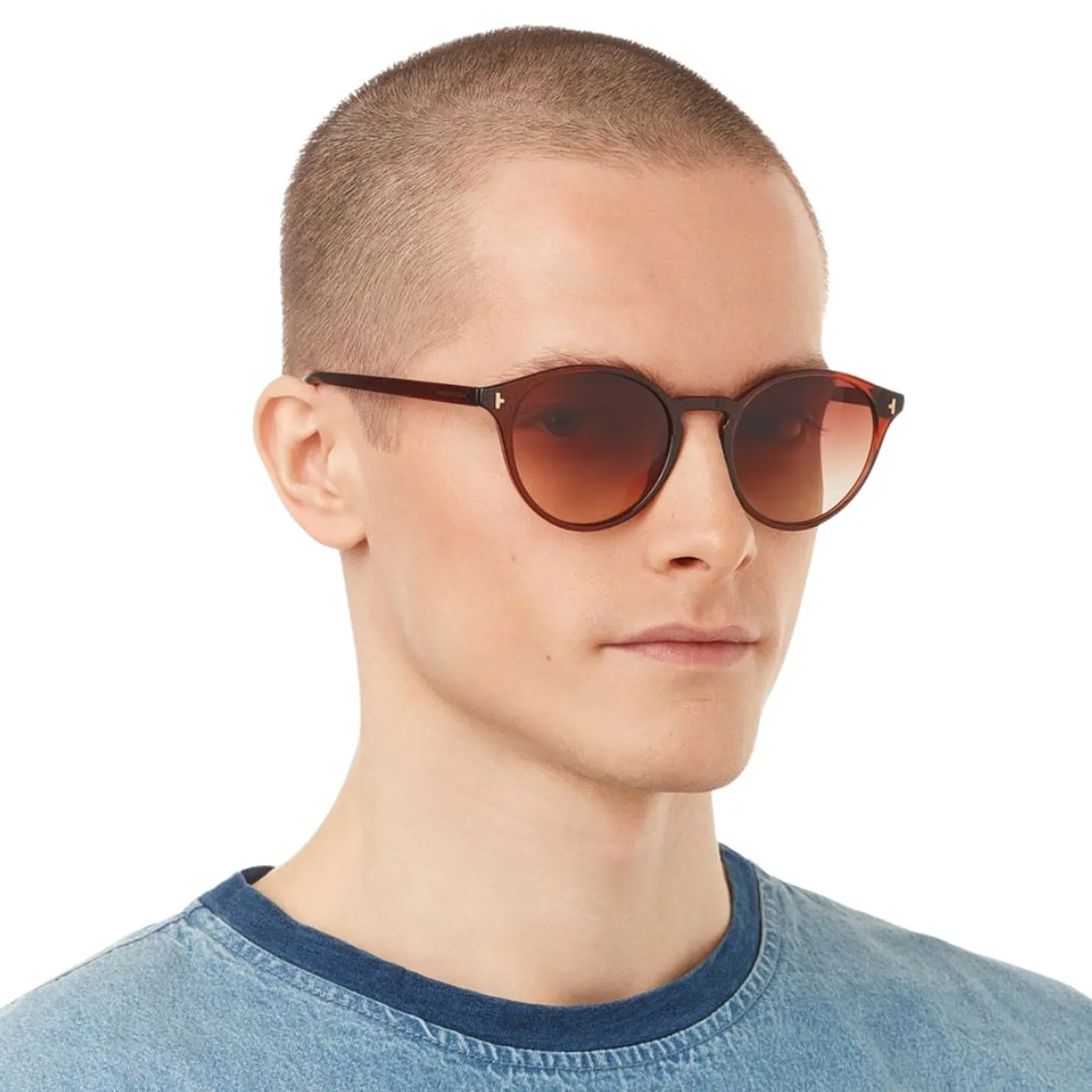 Lentes de Sol Hawkers SALT HSAL23WWT0 Marron Degrade Unisex Talla 53mm 7