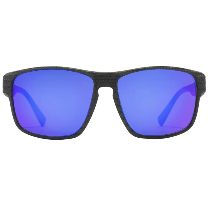 Lentes de Sol Hawkers FASTER RAW CARBON FIBER HFRA22NLT0 Azul Espejado Unisex Talla 58mm 3