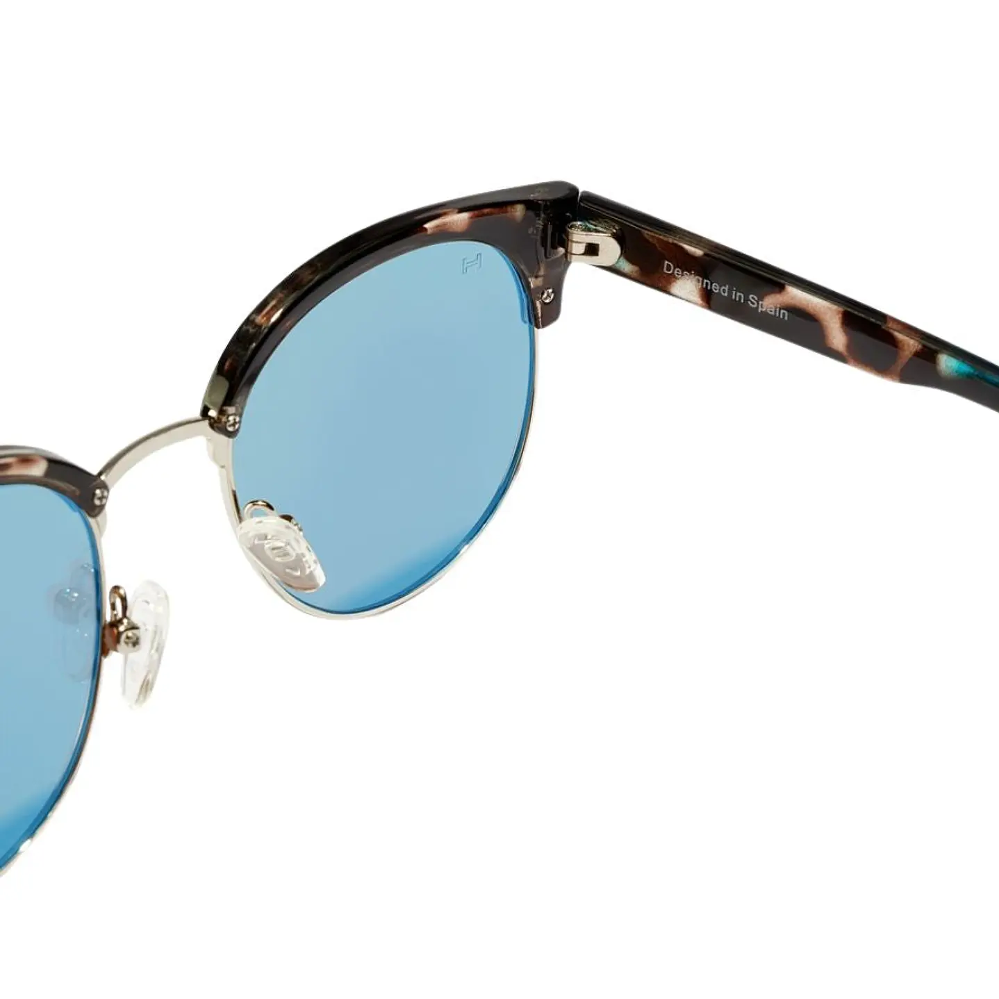 Lentes de Sol Polarizado Hawkers NEW CLASSIC ROUNDED HNCR23CLTP Azul Espejado Unisex Talla 53mm 6