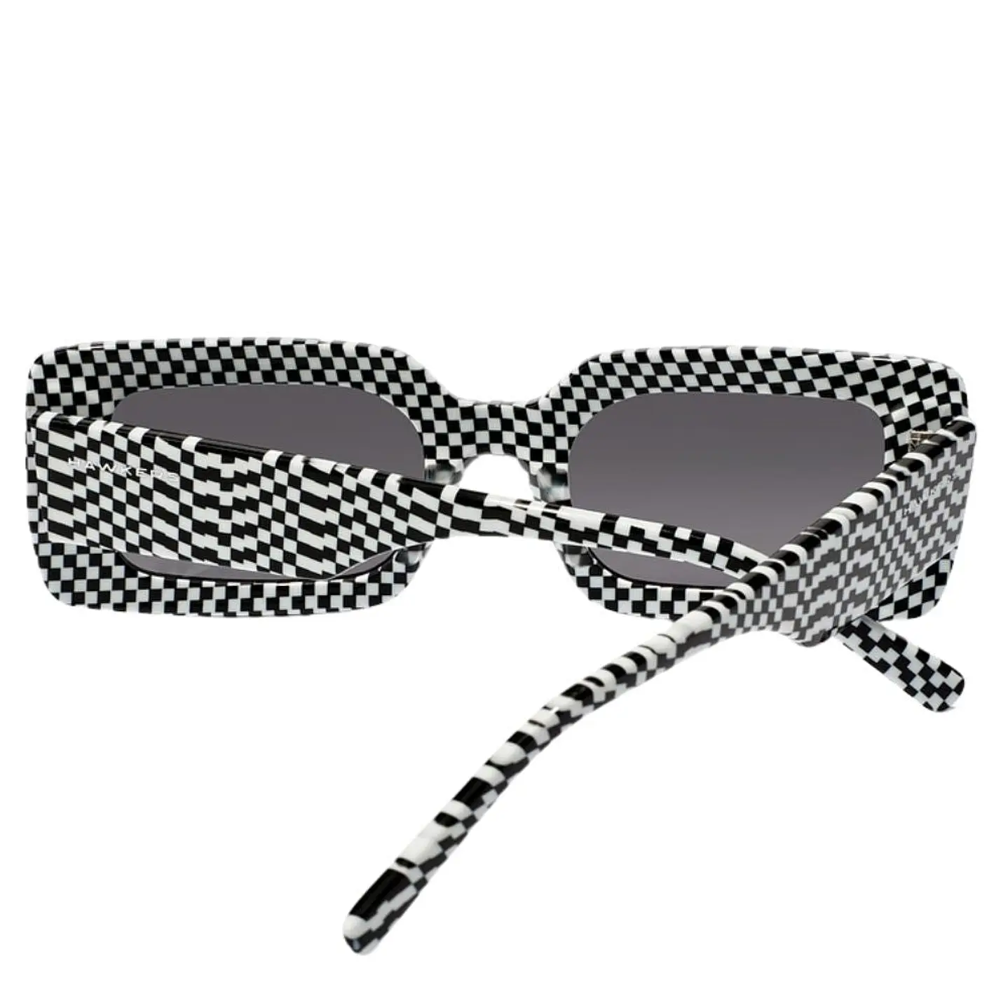 Lentes de Sol Hawkers JAM HJAM23HBX0 Negro y Blanco Estapado Unisex Talla 50mm 4