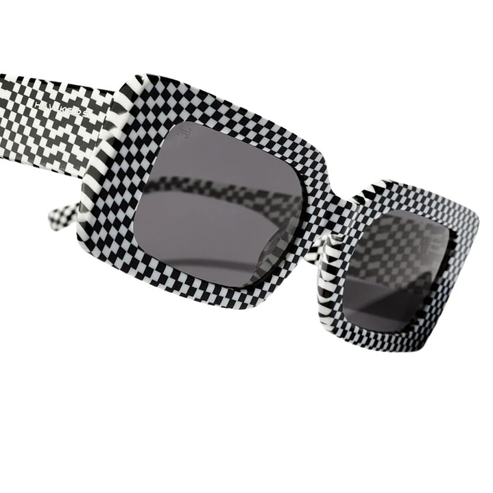 Lentes de Sol Hawkers JAM HJAM23HBX0 Negro y Blanco Estapado Unisex Talla 50mm 6