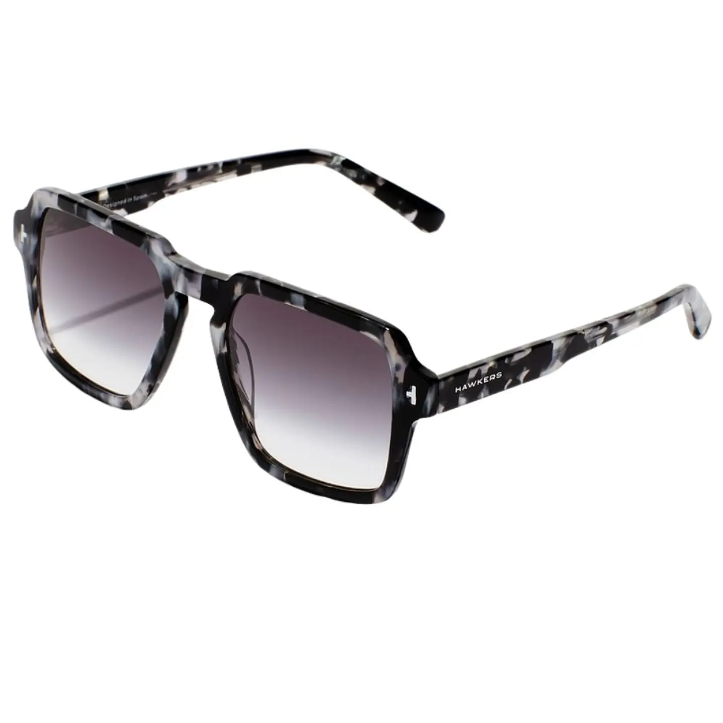 Lentes de Sol Hawkers LASH HLAS23SBX0 Gris y Negro Unisex Talla 58mm 2