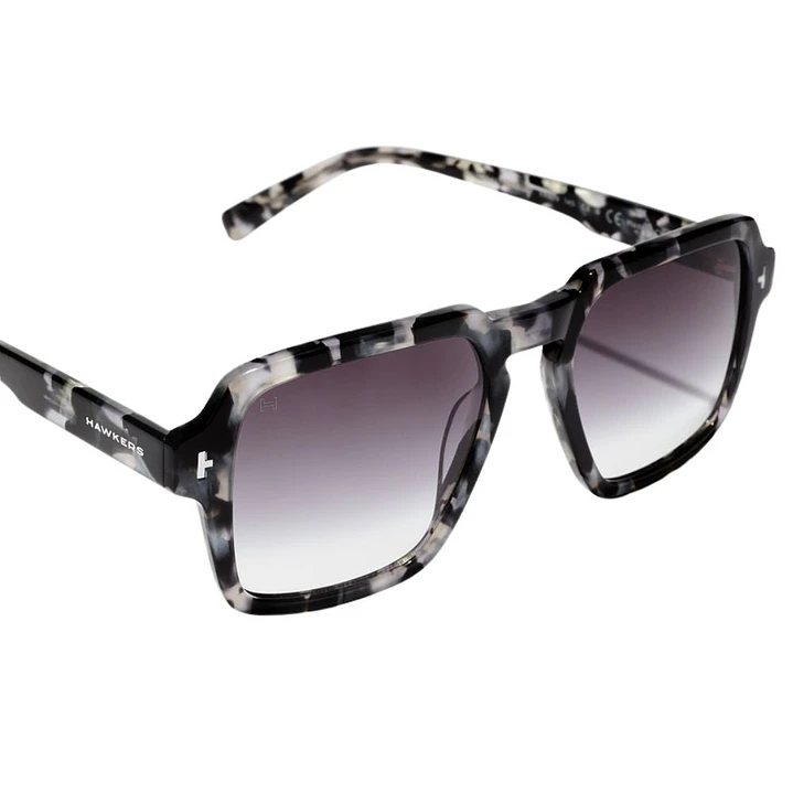 Lentes de Sol Hawkers LASH HLAS23SBX0 Gris y Negro Unisex Talla 58mm 4