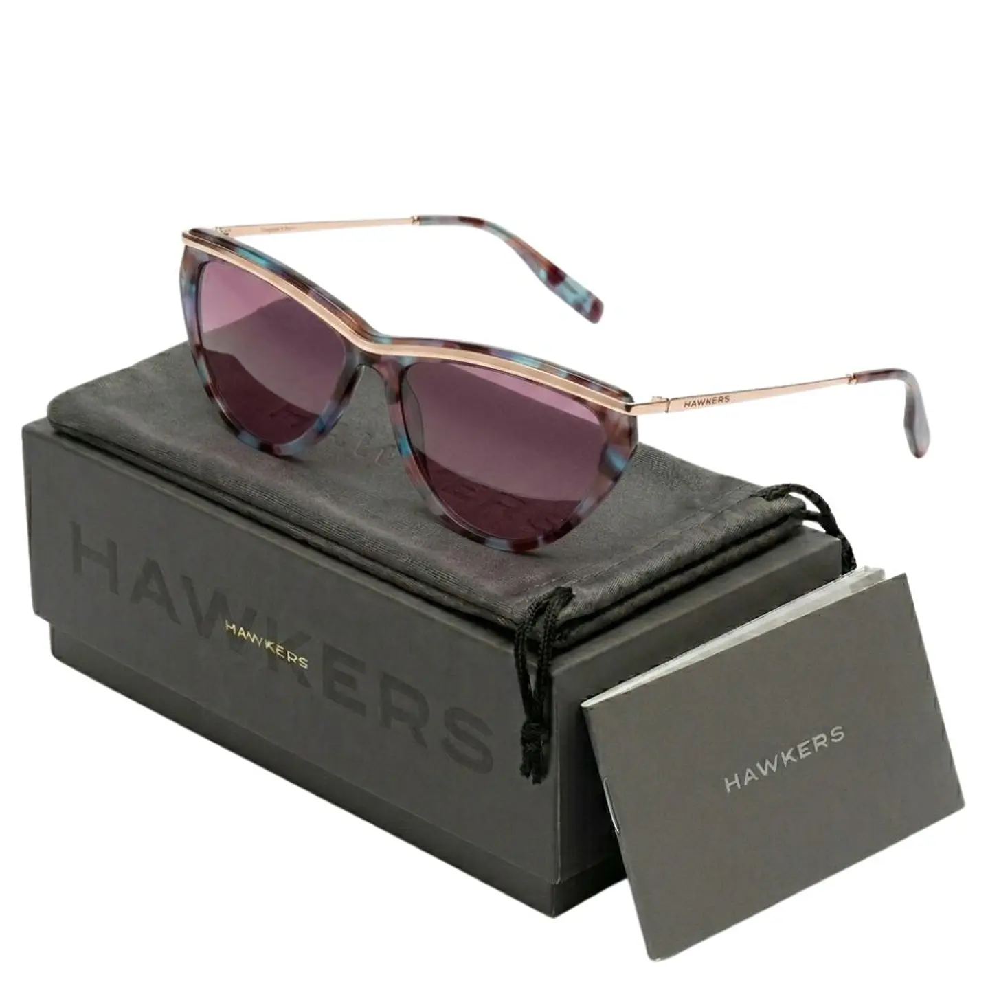 Lentes de Sol Hawkers BOW HBOW23CPX0 Rosado Unisex Talla 58mm 1
