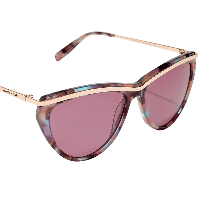 Lentes de Sol Hawkers BOW HBOW23CPX0 Rosado Unisex Talla 58mm 5