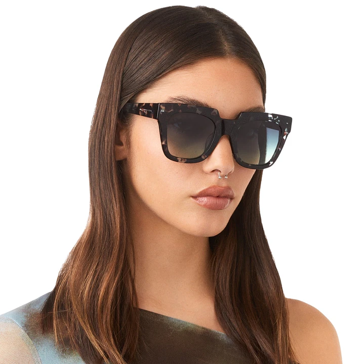 Lentes de Sol Hawkers Row X HROW24CEX0 Verde Carey Unisex Talla 50mm 7