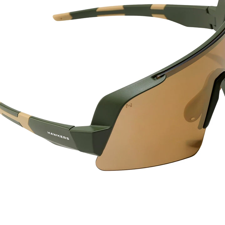 Lentes de Sol Deportivas Hawkers Nexus HNEX25EDT0 Verde y Dorado Unisex Talla 152mm 4