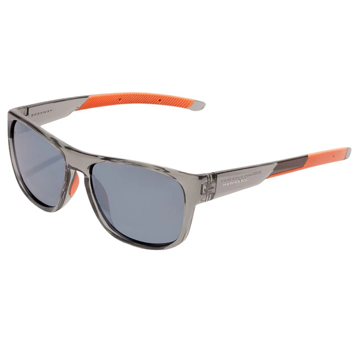 Lentes de Sol Polarizado Hawkers GRIP HGRI24GSTP Gris Espejado Unisex Talla 57mm 2