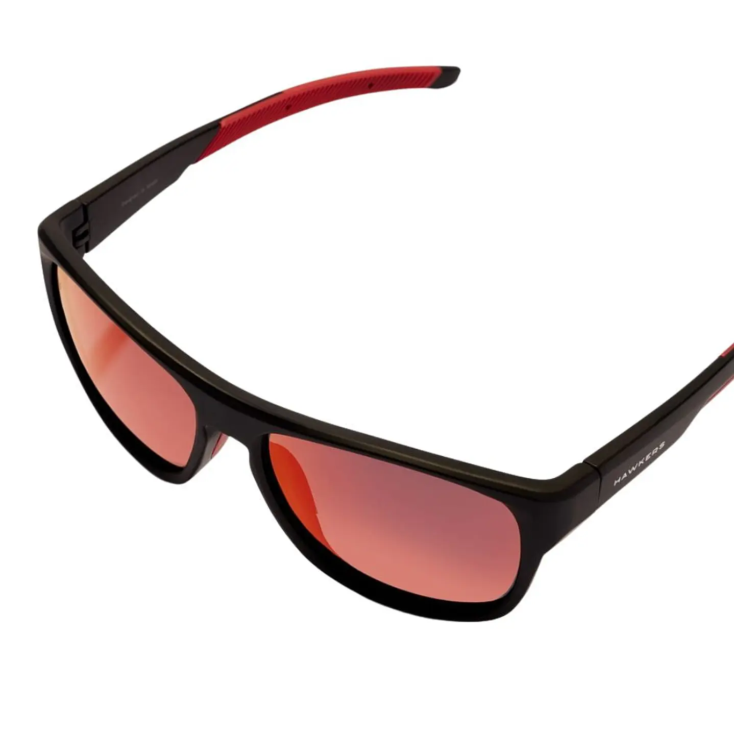 Lentes de Sol Polarizado Hawkers GRIP HGRI24BRTP Rojo Espejado Unisex Talla 57mm 6