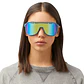 Lentes de Sol Deportivas Hawkers Fly HFLY25LYT0 Azul Espejado Unisex Talla 134mm - Miniatura 8