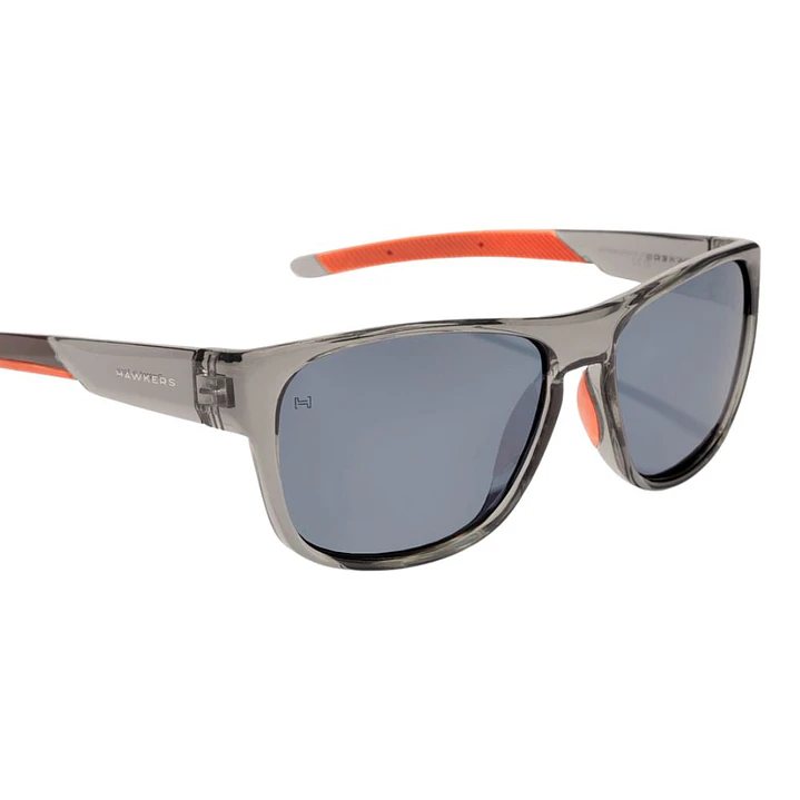 Lentes de Sol Polarizado Hawkers GRIP HGRI24GSTP Gris Espejado Unisex Talla 57mm 5