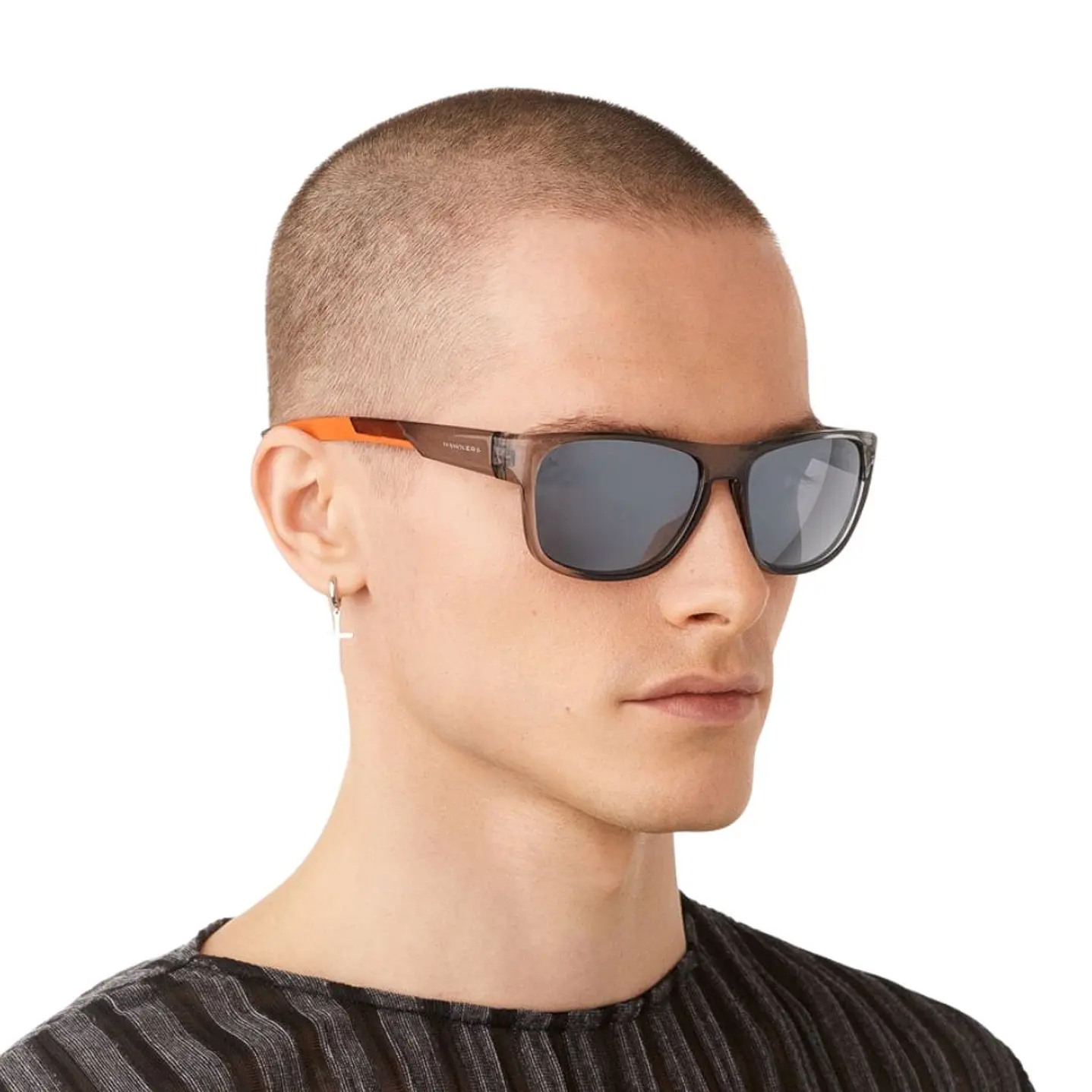 Lentes de Sol Polarizado Hawkers GRIP HGRI24GSTP Gris Espejado Unisex Talla 57mm 8
