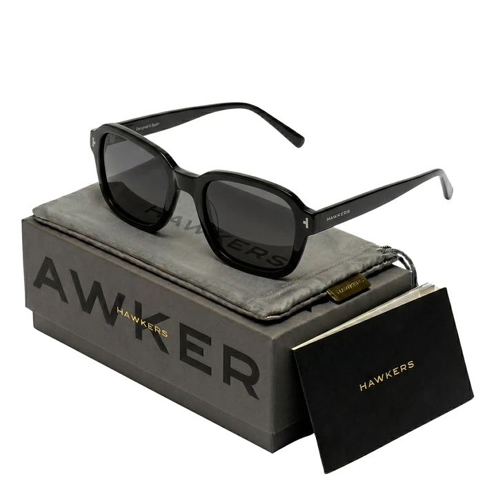 Lentes de Sol Hawkers Twist HTWI23BBXP Negro Unisex Talla 52mm 1