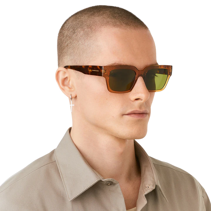 Lentes de Sol Hawkers MATE HMTE24OER0 Marron Tortuga Unisex Talla 53 mm 7
