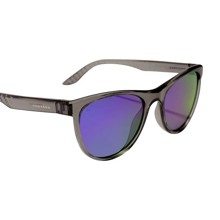 Lentes de Sol Polarizado Hawkers TRAIL HTRA24GPTP Morado Espejado Unisex Talla 53 mm 4