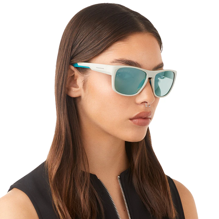 Lentes de Sol Hawkers GRIP HGRI24HET0 Blanco Unisex Talla 57 mm 6