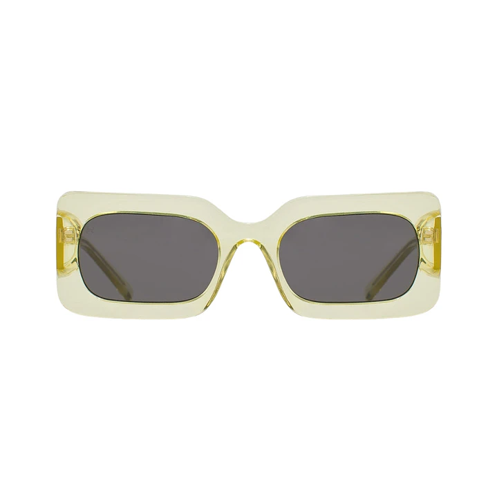 Lentes de Sol Hawkers Flechazo - Tini HMUA23YBXN Amarillo Transparente Unisex Talla 55mm 3