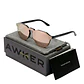 Lentes de Sol Hawkers WARWICK VENM HYBRID VWTR04 Oro Rosa Espejado Unisex Talla 50 mm - Miniatura 1