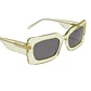 Lentes de Sol Hawkers Flechazo - Tini HMUA23YBXN Amarillo Transparente Unisex Talla 55mm - Miniatura 5