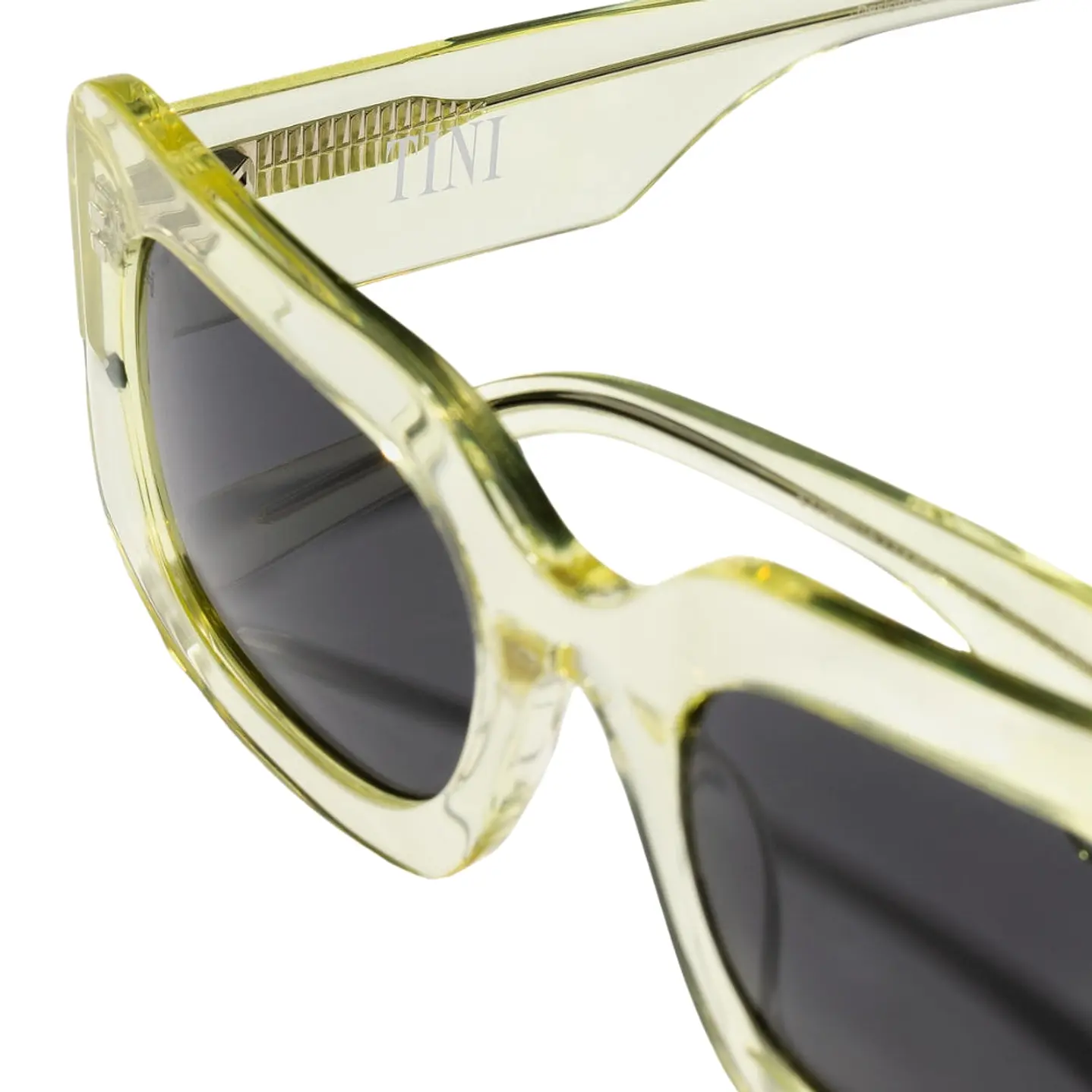 Lentes de Sol Hawkers Flechazo - Tini HMUA23YBXN Amarillo Transparente Unisex Talla 55mm 6