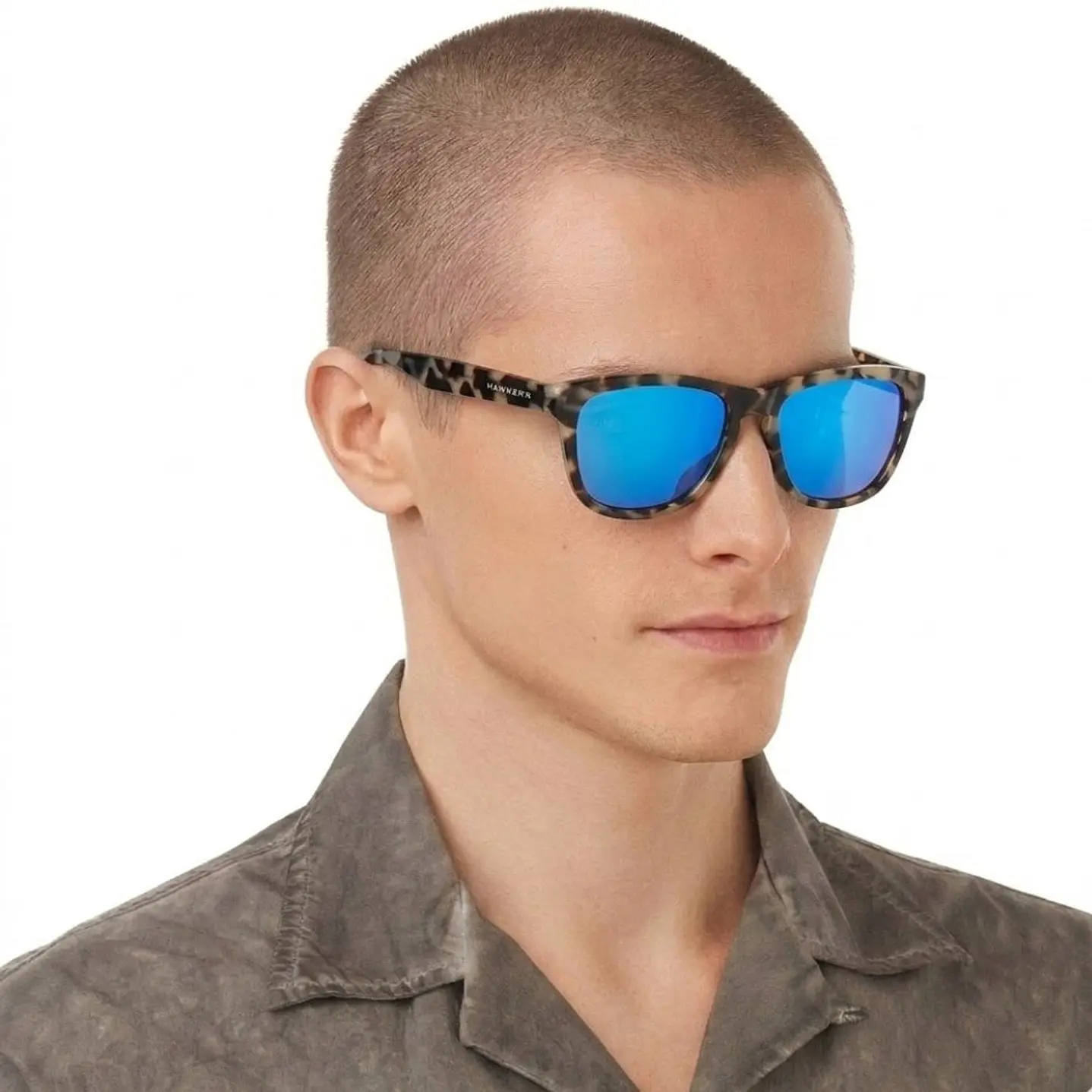 Lentes de Sol Hawkers ONE X O18X04 Azul Espejado Unisex Talla 54mm 6