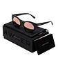 Lentes de Sol Hawkers DIVINE 110031 Oro Rosa Espejado Unisex Talla 50mm - Miniatura 1