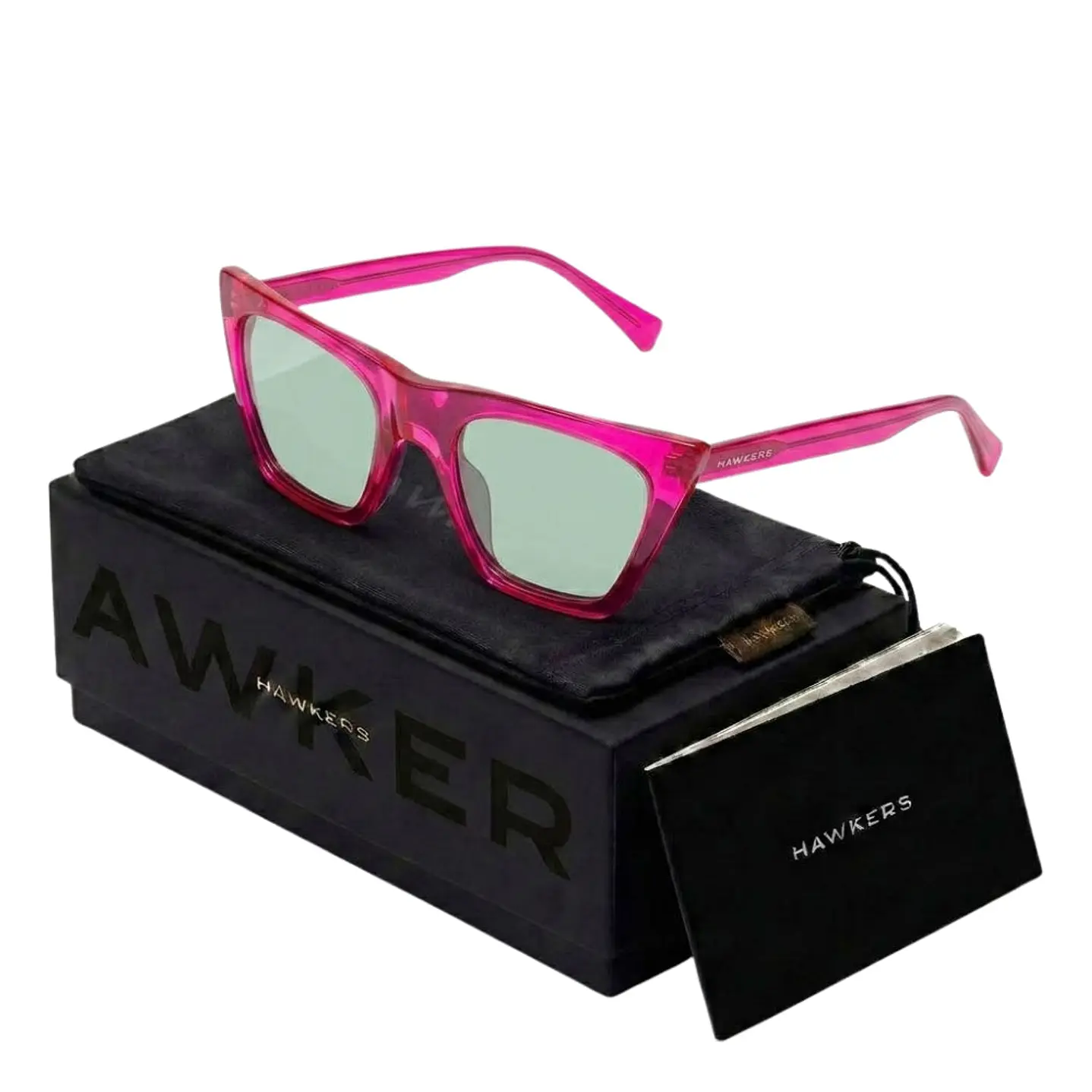 Lentes de Sol Hawkers HYPNOSE 120018 Rosado Transparente Unisex Talla 51mm 1