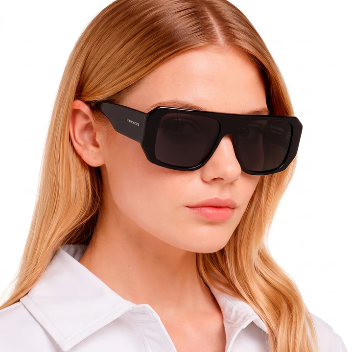 Lentes de Sol Hawkers Hell - Paula Echevarría HHEL24BBXE Negro Unisex Talla 56mm 7