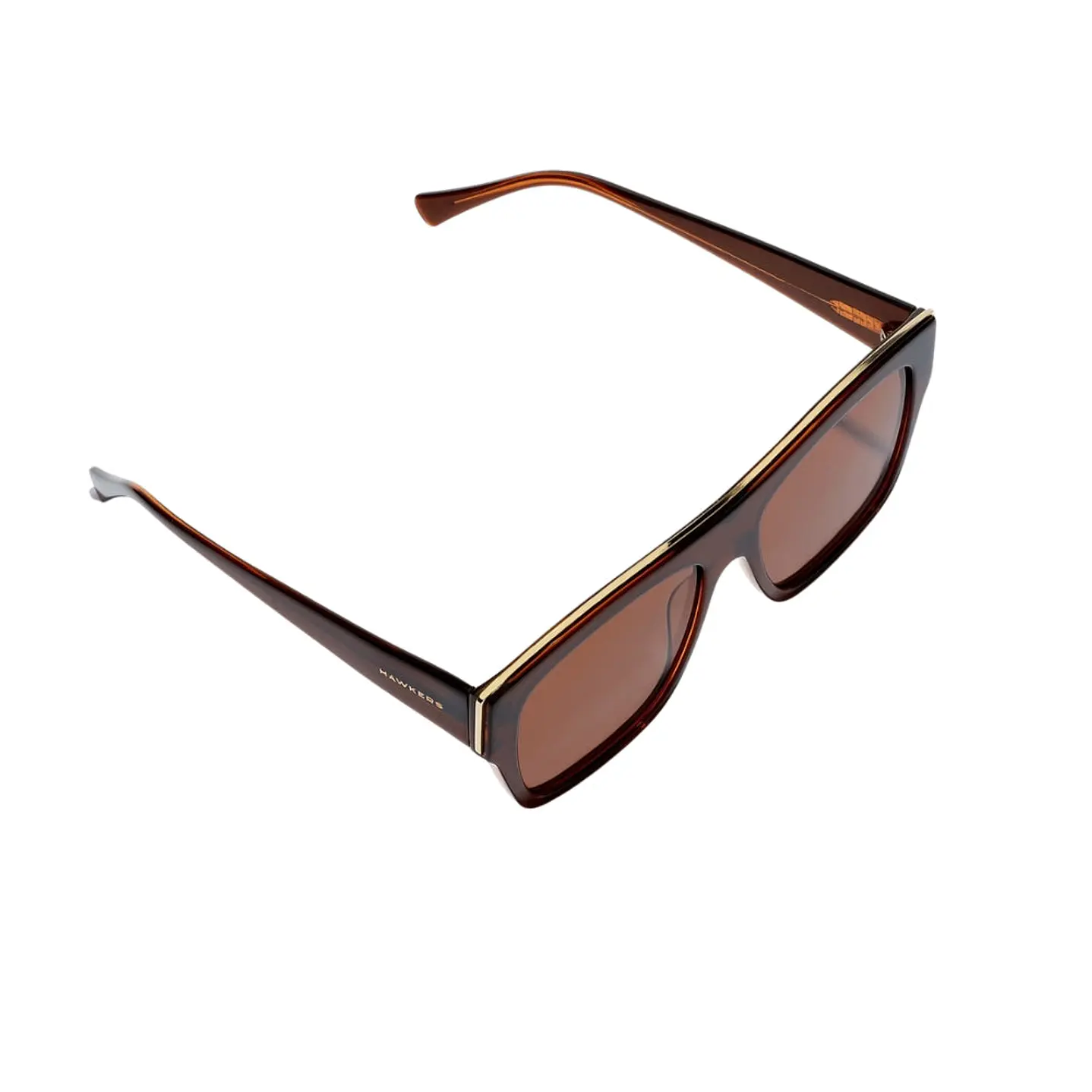 Lentes de Sol Hawkers Doumu - Paula Echevarria HDOU21WWXE Marron Transparente Unisex Talla 57mm 6