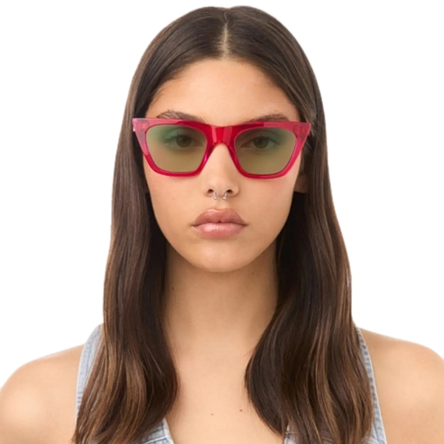Lentes de Sol Hawkers HYPNOSE 120018 Rosado Transparente Unisex Talla 51mm 6