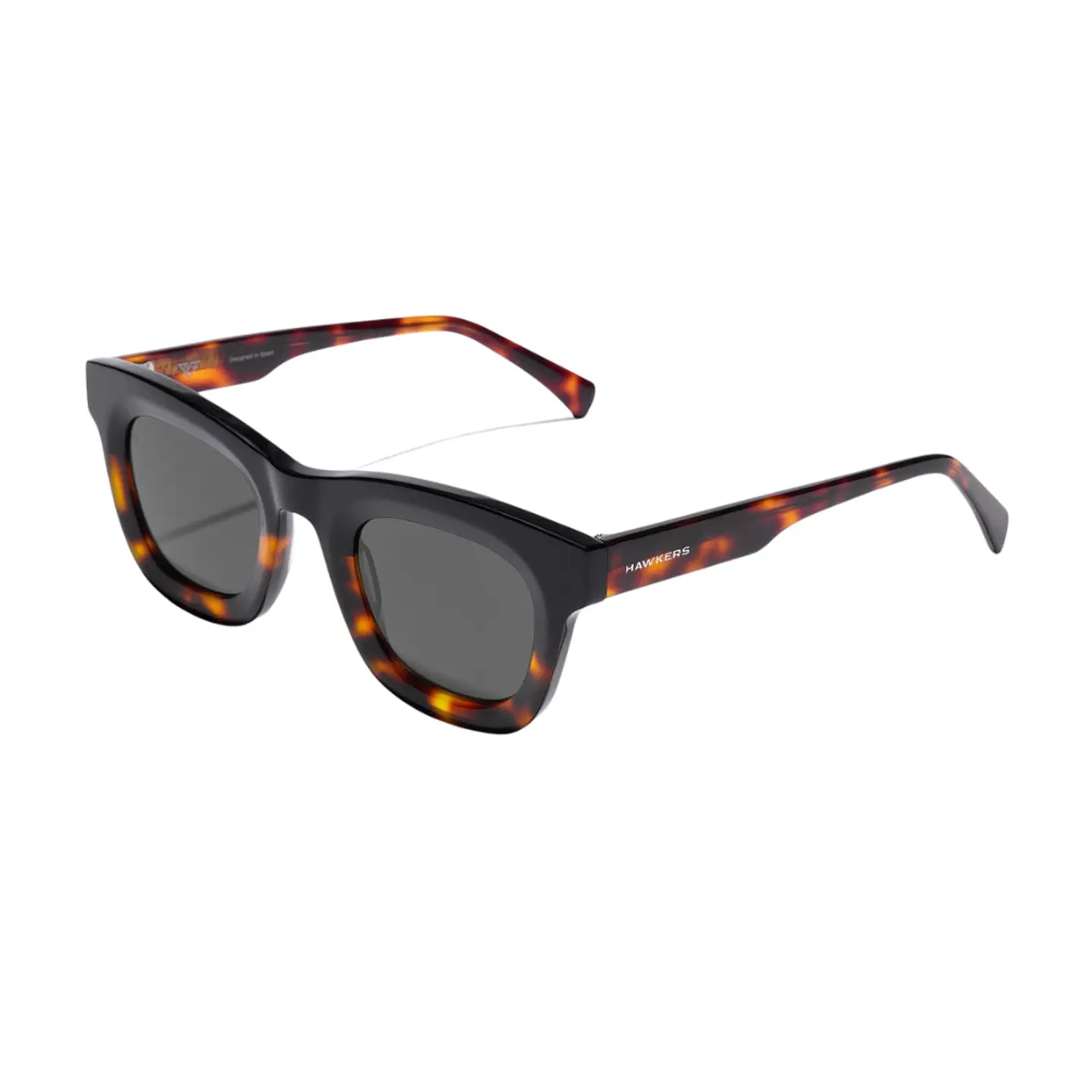Lentes de Sol Hawkers Grid - Pierre Gasly HGRD24CBXG Negro Carey Unisex Talla 47mm 2