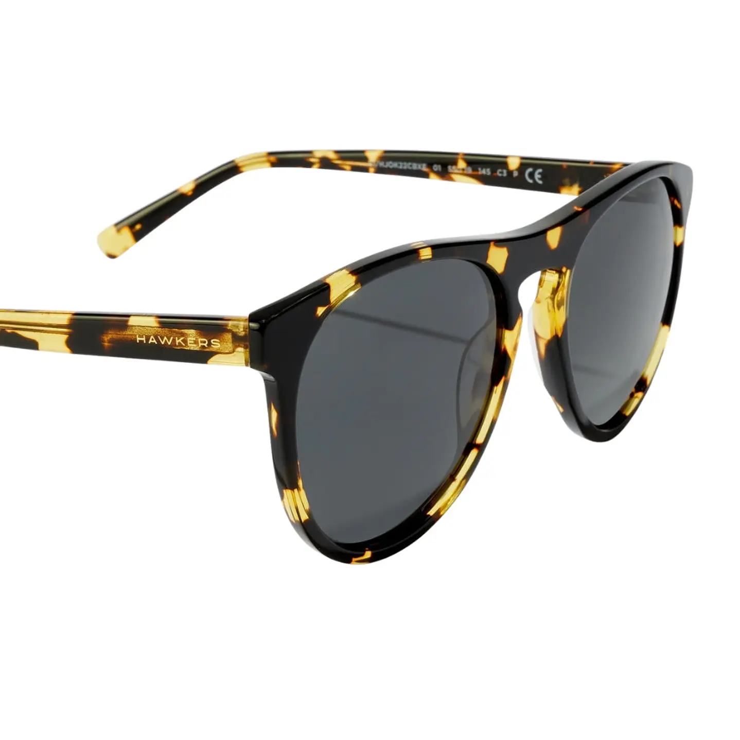 Lentes de Sol Hawkers Joker - Paula Echevarria HJOK22CBXE Amarillo Carey Unisex Talla 54mm 6